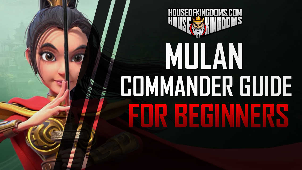 Buy rise of kingdoms resources Mulan Commander Guide: Skills, Talent Builds, Pairs & Roles
